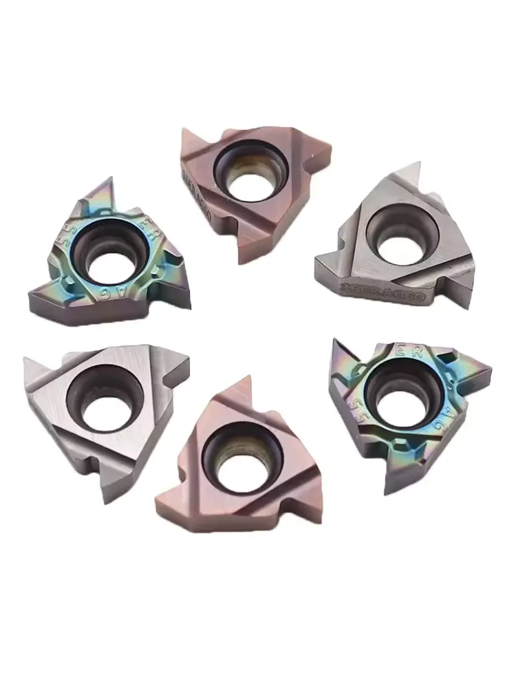 TEBAK 16er12w Internal And External Thread Cutting Inserts/steel/flat Mounting/16er/ir/2.0/2.5/3.0/3.5 Iso/10w/11w/12w view 2