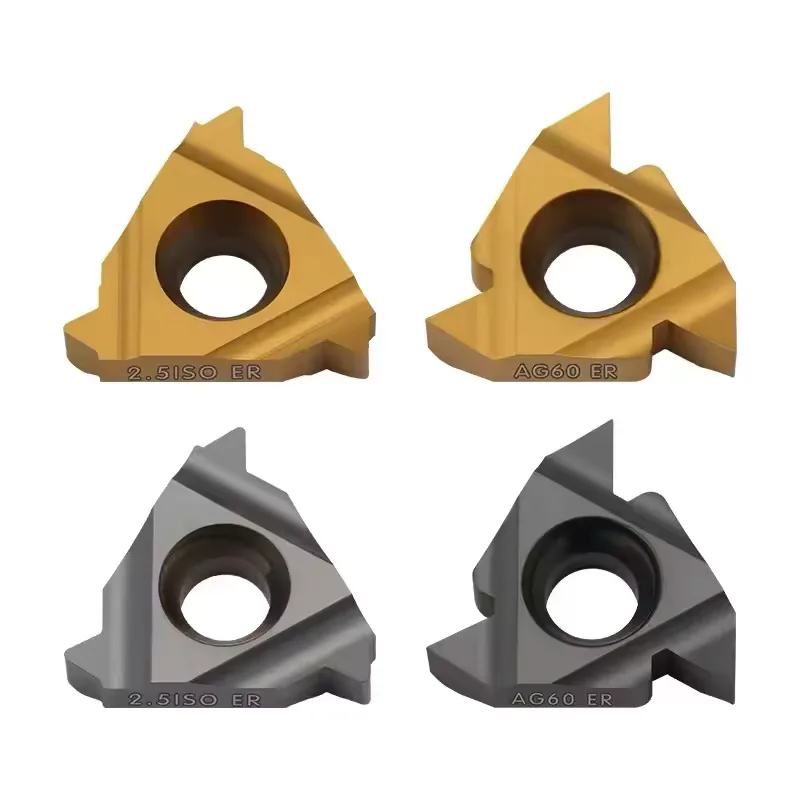 TEBAK High Quality Tungsten Carbide Inserts Screw Thread Cutter Fast Drilling Inserts 16ER 16IR G55 for Steel and Cast Iron view 6