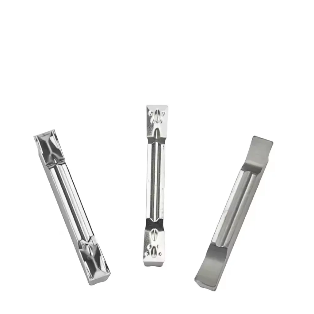 TEBAK 10pcs Slotting Carbide Inserts Tdc2 Tdc3 Tdc4 Cnc Grooving Inserts Cnc Lathe Tools Turning Tools view 2