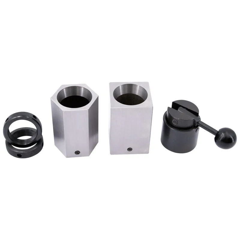 TEBAK 5C Collet Block Set Square Hex Collet Block With Collet Closer Rings For Lathe Milling Surface Grinder Workholding Fixture view 4