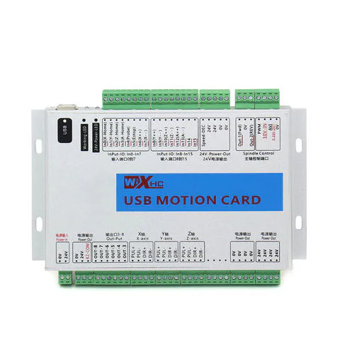 TEBAK Mach3 CNC Control Card 3-6Axis MK4 CNC Mach3 USB Port Support Window 7 System/stepper/servo Motor