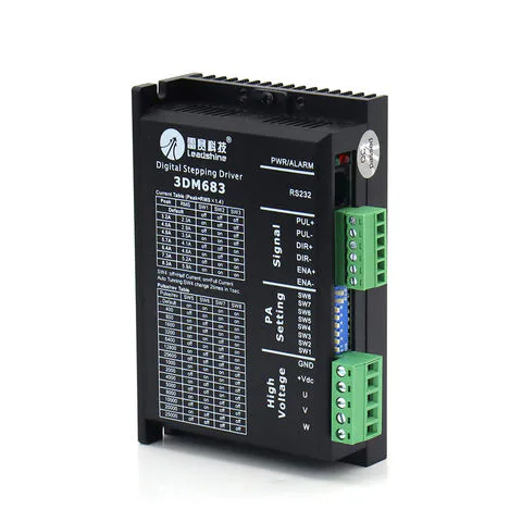 TEBAK 3 Phase Stepper Driver 3DM580 3DM683 with 57 Serial Step Motor 0.5-8.3A 20-60VDC for Nema23 Nema34 Motor Controller