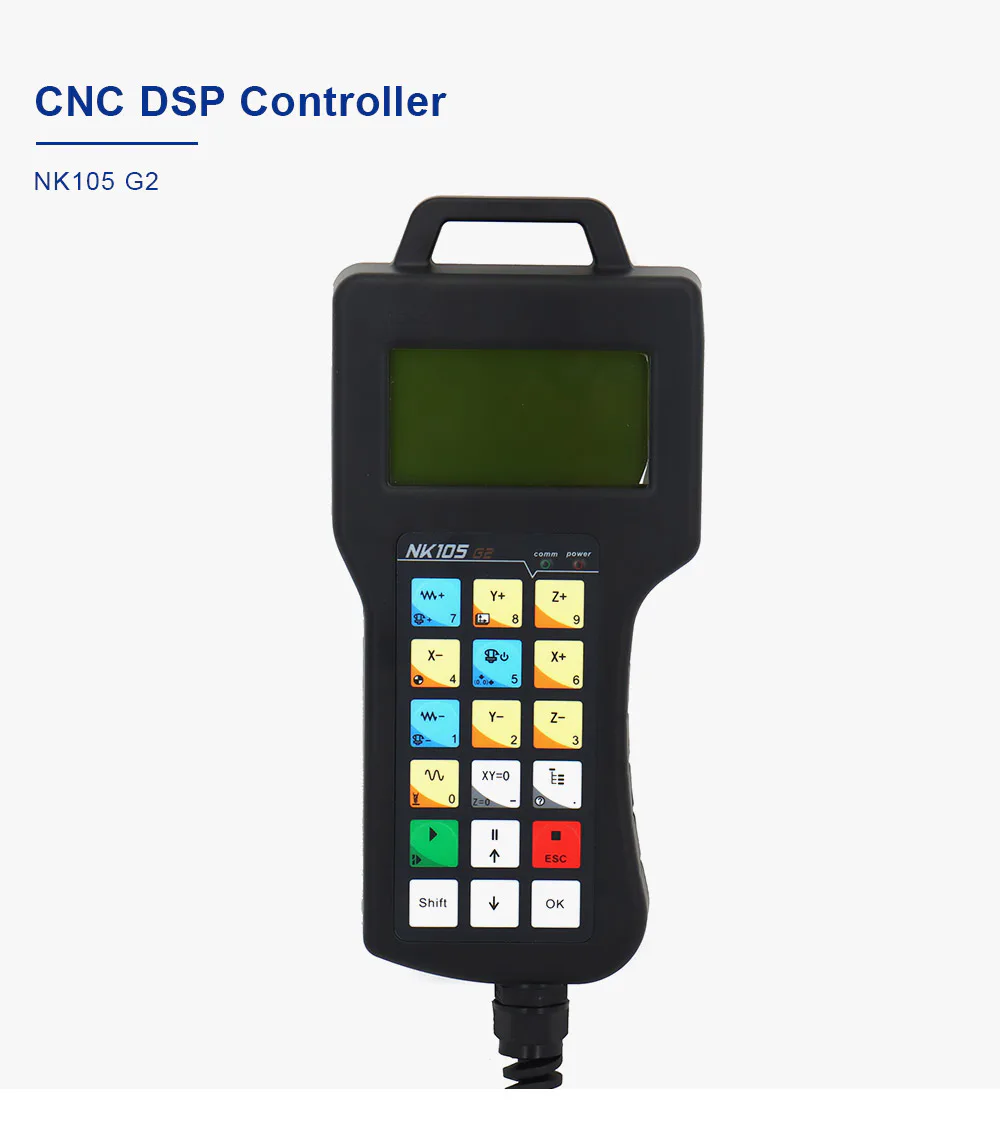 TEBAK 3 Axis CNC DSP Controller NK105G2 Plasma Cutting Controller for CNC Milling Engraving Machine view 2