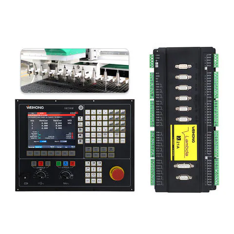 TEBAK CNC Pulse Control System Lambda21A+NK280B 4Axis Bus Lambda21E Support ATC Straight Row Tool Change for CNC Wood Cutter