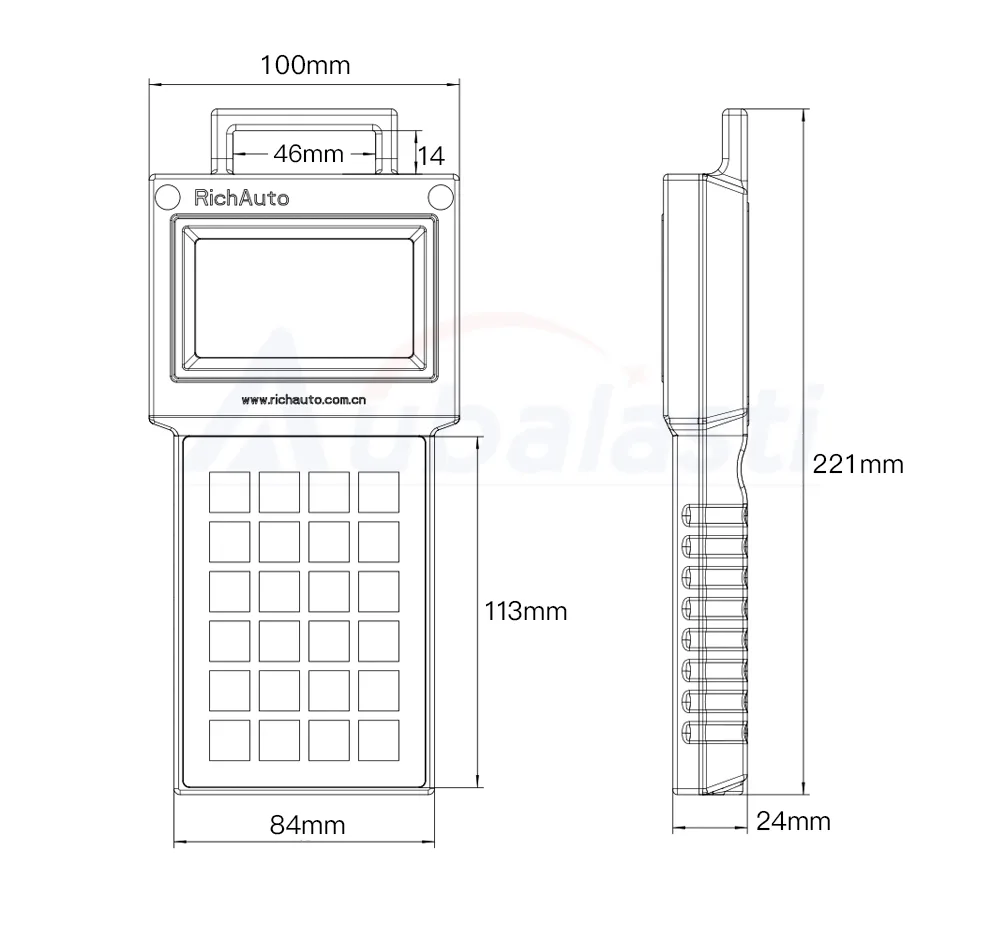 TEBAK CNC DSP Controller F735B Support Servo and Stepper 3Axis Multi-Tool Head Automatic Switching Motion Control System view 4