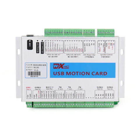 TEBAK Mach4 USB Breakout Board 3 4 6 Axis USB Motion Control Card 2000KHz Support Windows7 10 for CNC Enrgaver Lathe Machine
