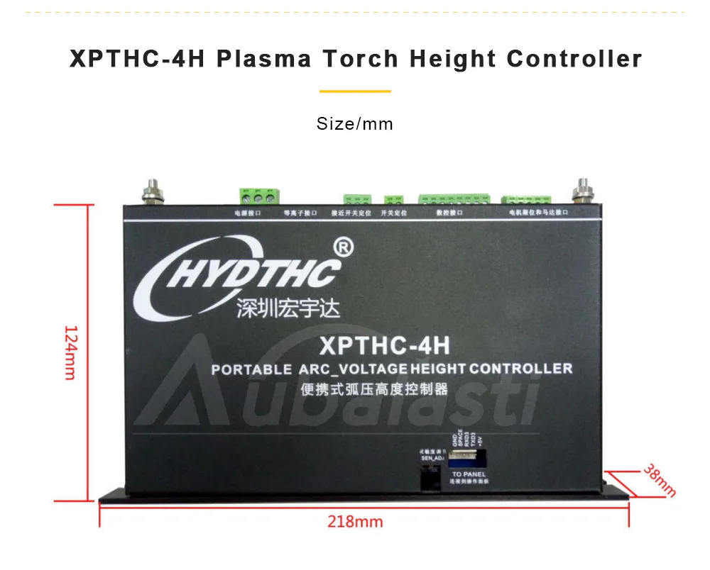 TEBAK XPTHC-4H Plasma Torch Height Controller AC24V or DC20-36V 2A view 3