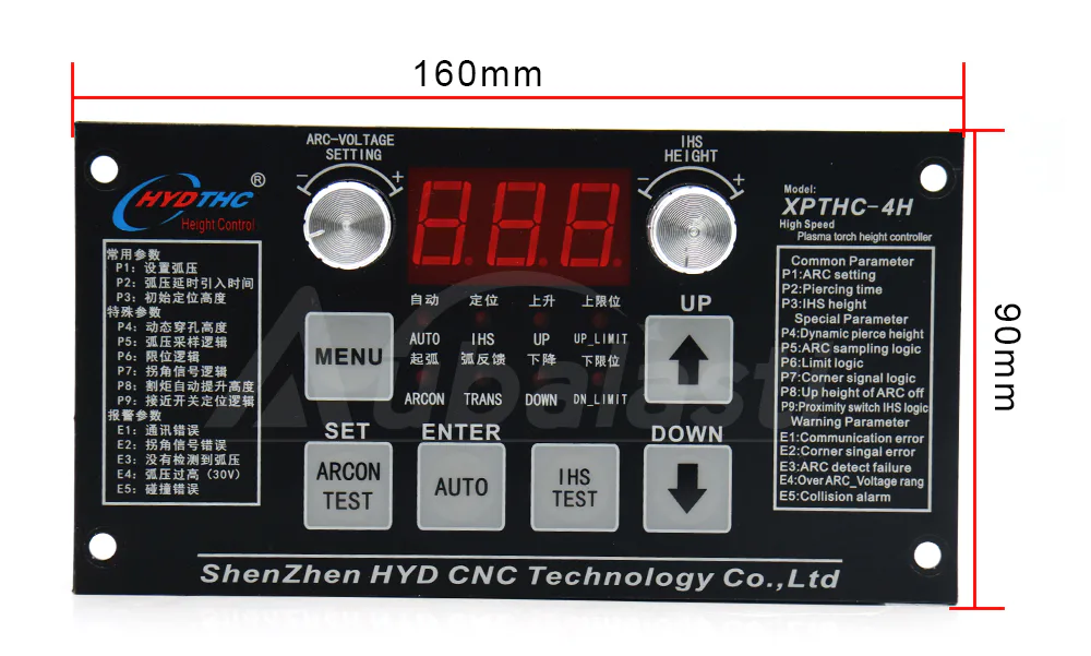 TEBAK XPTHC-4H Plasma Torch Height Controller AC24V or DC20-36V 2A view 4