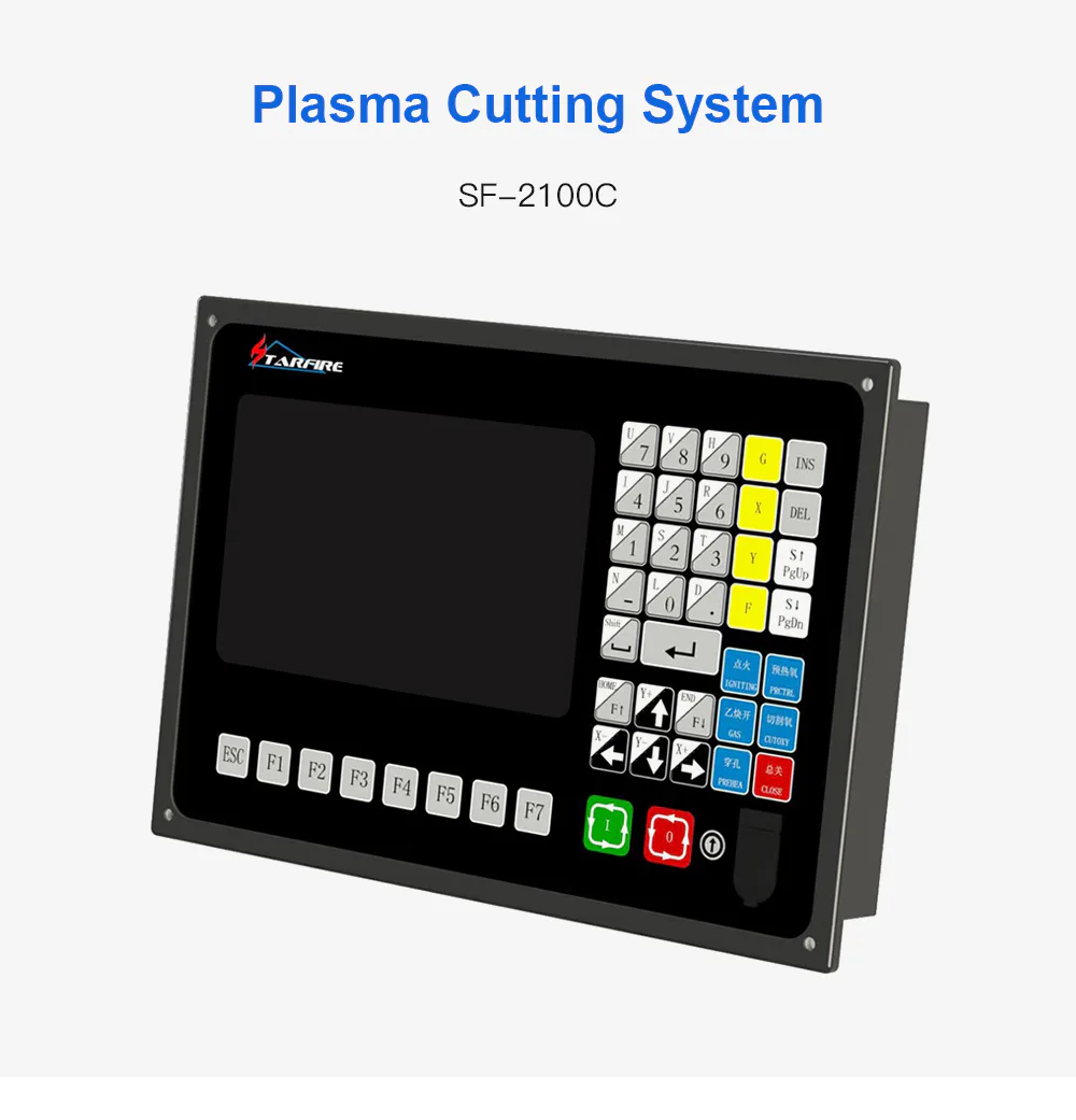 TEBAK SF-2100C 2Axis CNC Plasma Cutting System CNC Control System for CNC Flame Cutting Machine view 2