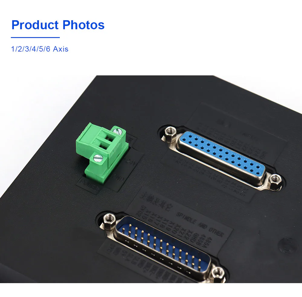 TEBAK XC609 CNC Milling System 1-6 Axis Stand Alone Offline Controller Breakout Board Linkage Controller view 5