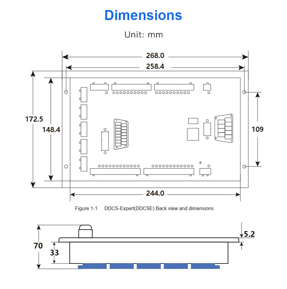 TEBAK M350 3axis 4axis 5axis Motion Control System CNC Controller Support Closed Loop Stepper and ATC Controller view 3