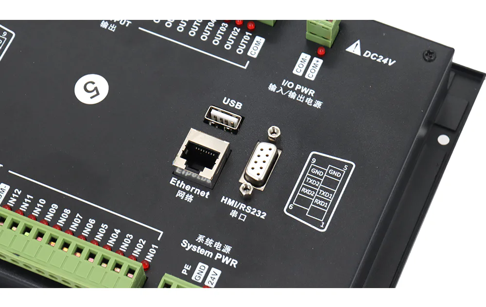 TEBAK M350 3axis 4axis 5axis Motion Control System CNC Controller Support Closed Loop Stepper and ATC Controller view 5