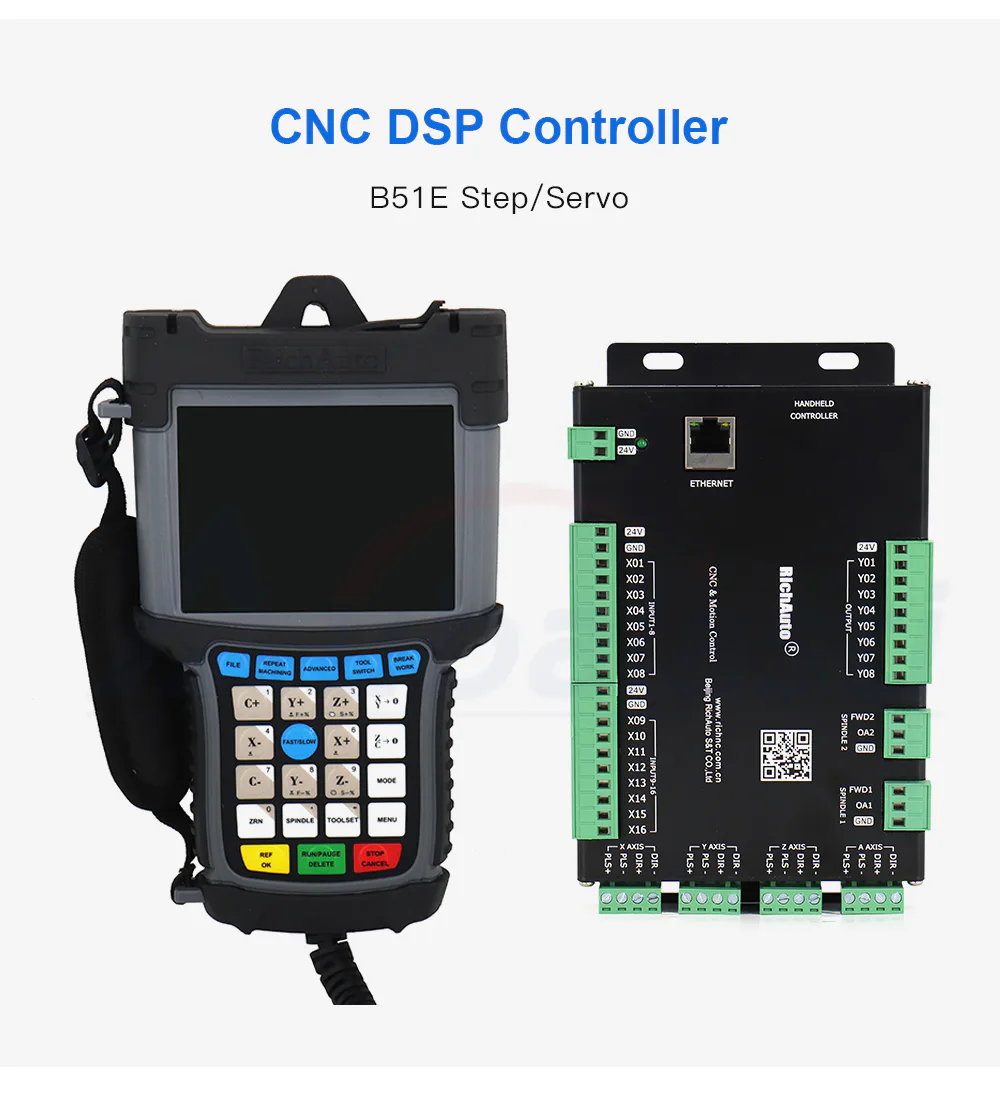 TEBAK DSP B15E B18E B51E B57E B58E USB CNC Controller 3 Axis Controller for CNC Router Machine view 3