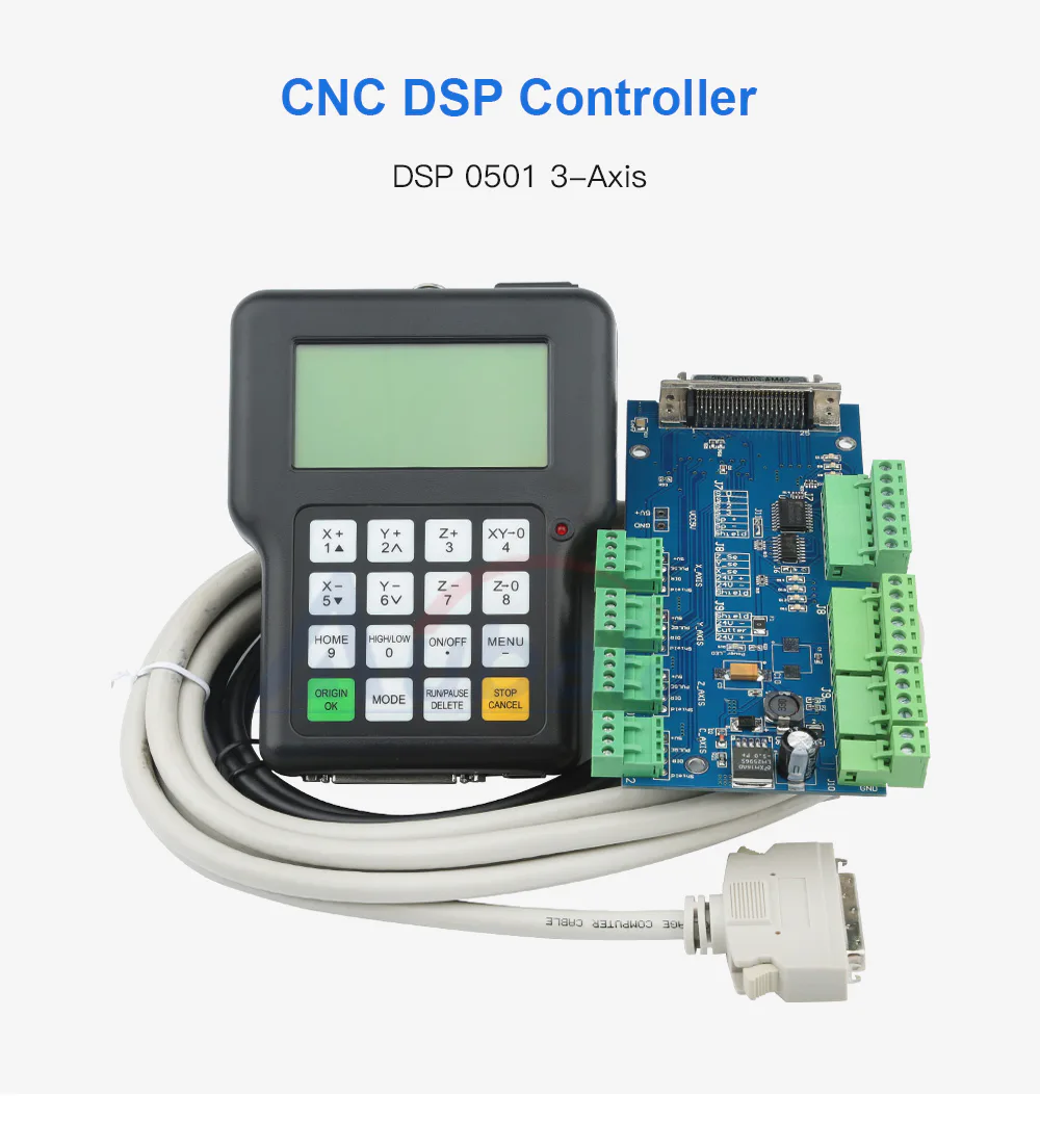 TEBAK 0501 DSP Controller 3 Axis 0501 System for CNC Router DSP0501 HKNC 0501HDDC Handle Remote English Version Manual view 2