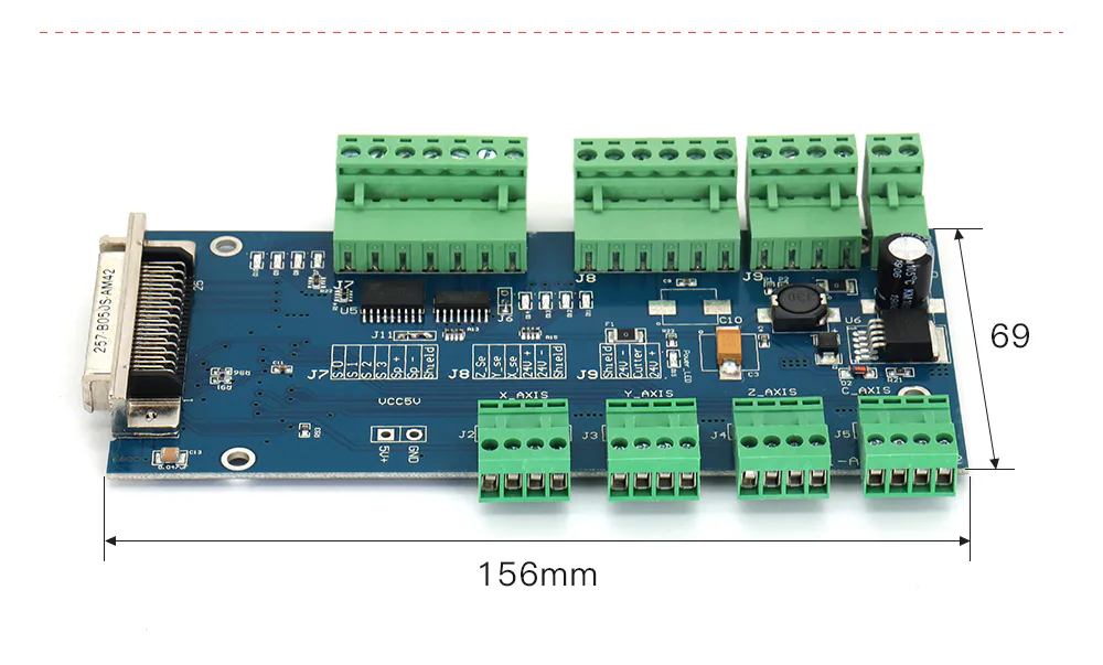 TEBAK 0501 DSP Controller 3 Axis 0501 System for CNC Router DSP0501 HKNC 0501HDDC Handle Remote English Version Manual view 5