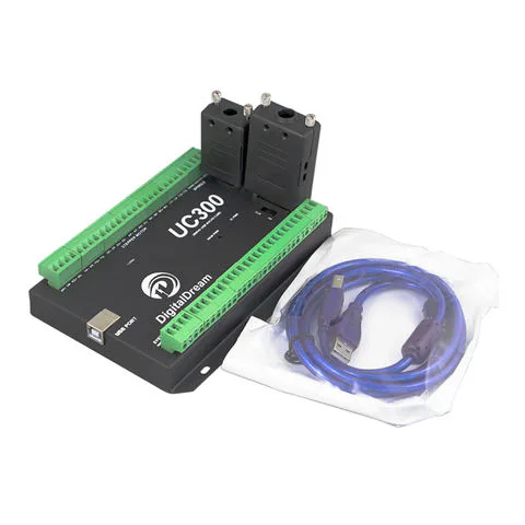 TEBAK UC300 USB Mach3 CNC Motion Controller NVUM Upgrade 3/4/5/6 Axis Motion Control Card for CNC Milling Machine
