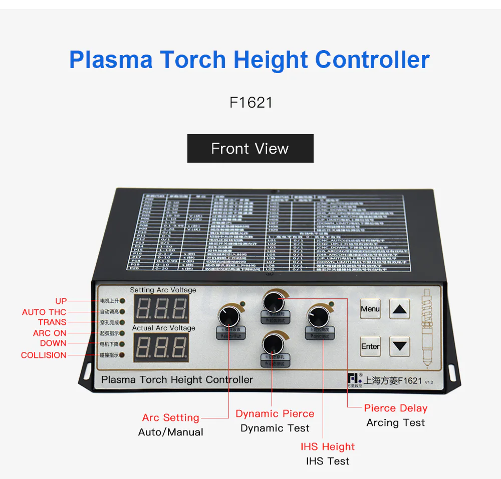 TEBAK Lifter Kit F2100B+F1621+JYKB-100 2Axis Plasma Cutting Machine Torch Height Controller view 6