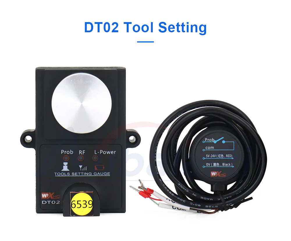 TEBAK DT02 High Accuracy Tool Settle Gauge Wireless CNC Router Machine Tool Setting Gauge Height Controller view 2