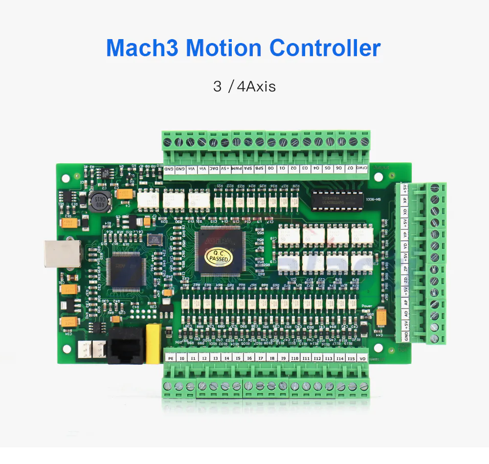 TEBAK CNC Mach3 USB Controller Driver High-speed Motion Control Card for CNC Engraving Machine view 2