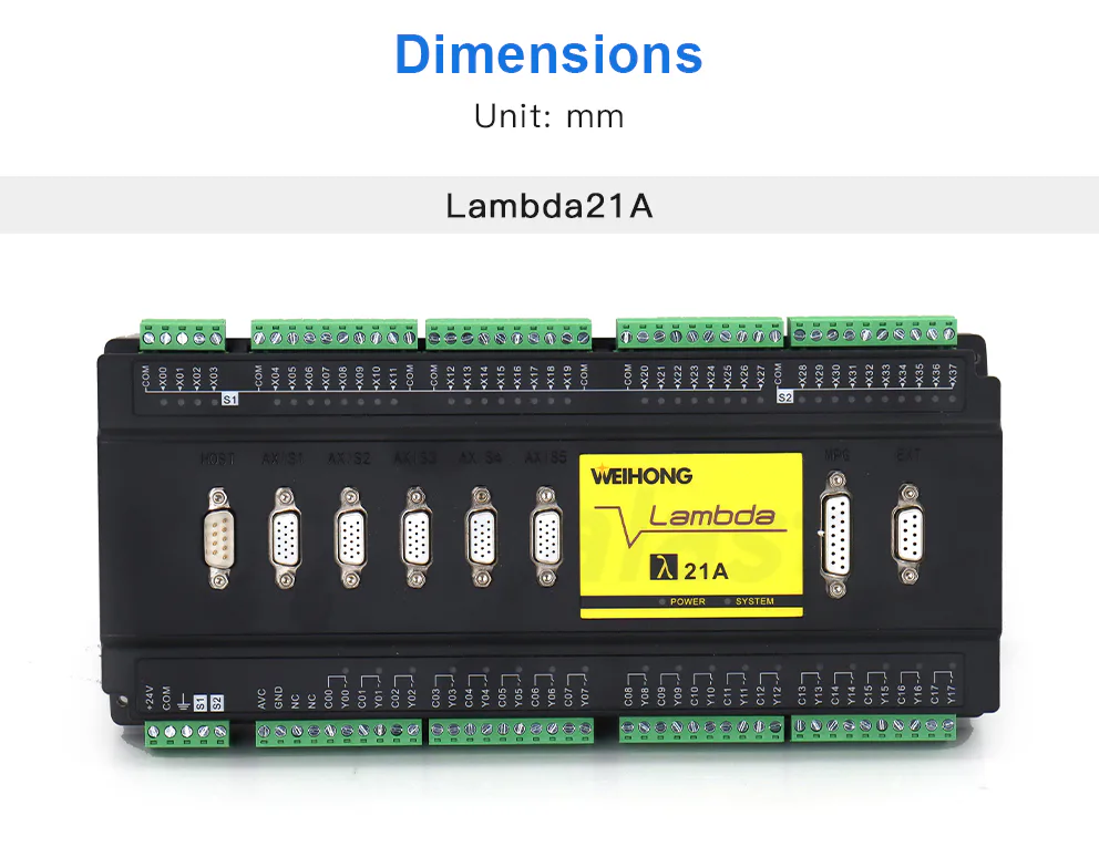 TEBAK Pulse Control System Lambda21A+NC60C/NC68E Bus Lambda21E Computer Industrial Display Touch Screen for CNC Wood Cutter view 3