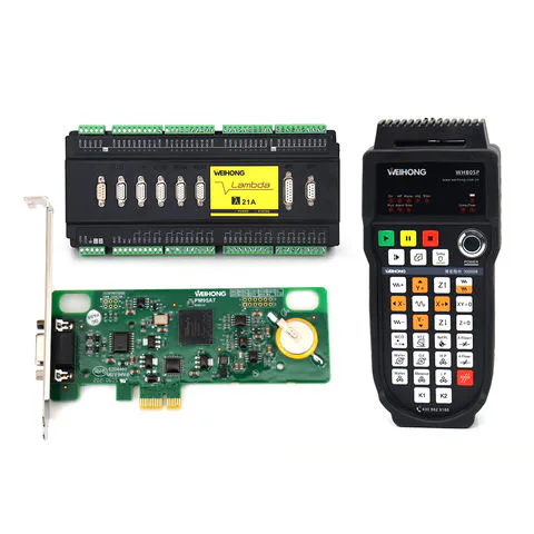 TEBAK Water Cutting Control System PM95C+Lambda21A+Wireless Handwheel WHB05P Lambda21E for High Pressure Waterjet Cutting