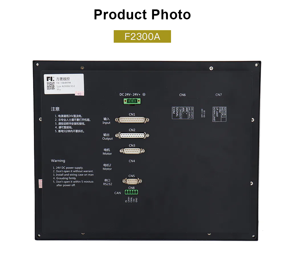 TEBAK 2Axis CNC Controller System F2300A for CNC Flame and CNC Plasma Cutting Machine view 4