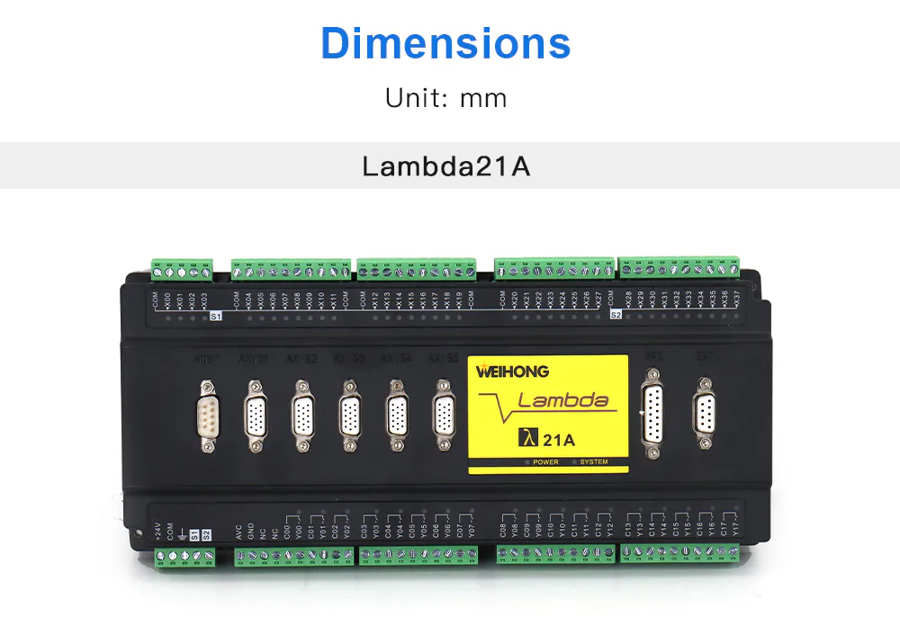 TEBAK Pulse Laser Control System Lambda21A+NC65C/PM95C Bus System Lambda21E+NC65C/PM95C for Water Cutter / Wood Cutter view 6