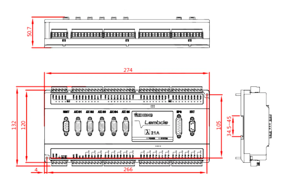 TEBAK Pulse Cutting Control System Lambda21A+PM95A Bus Control System Lambda21E 3-5Axis for CNC Wood Cutting view 4