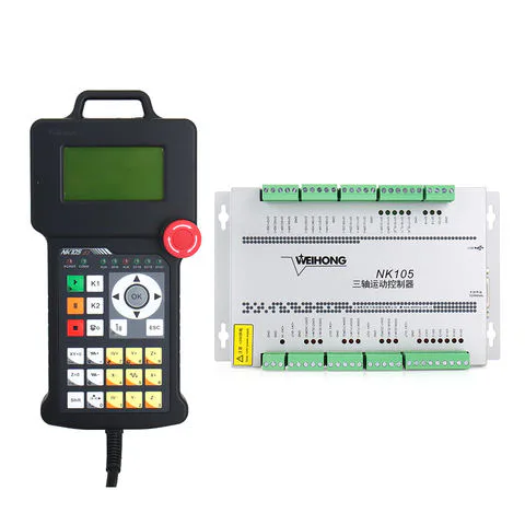 TEBAK NcStudio NK105G3 CNC DSP Motion Control System 3Axis Motion Card NK105 G3 Remote Handle for CNC Router