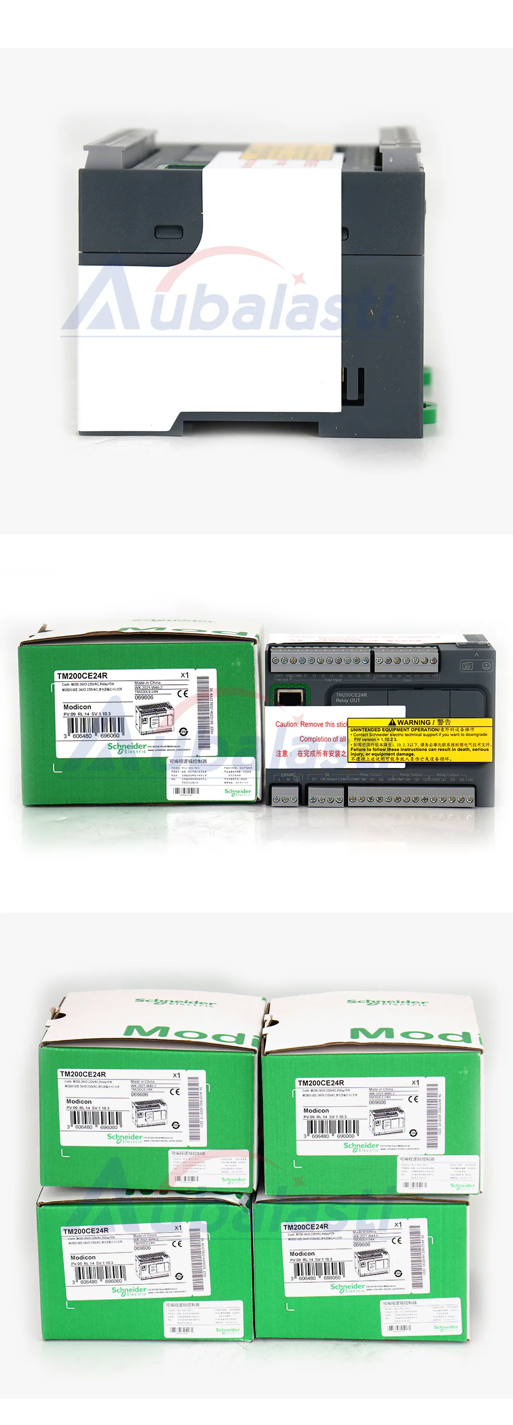 TEBAK PLC Module TM200CE Series TM200CE16/CE24/CE32/CE40/C60/R/T TM200C16R TM200CE24R Controller Replace TM221 Series view 6