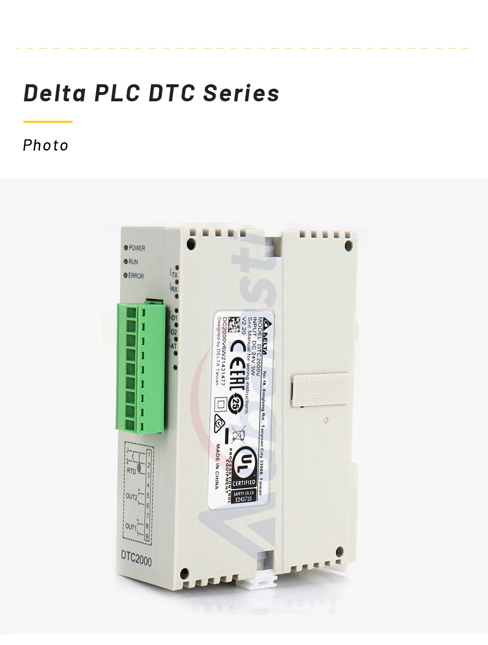 TEBAK PLC Module Thermostat Temperature Controller DTC Series DTC1000C DTC1000L DTC1000R DTC2000V DTC2000R DT2000C view 3