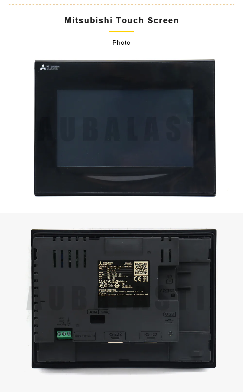 TEBAK Touch Screen Human Machine Interface GS2107-WTBD 7 Inch HMI Screen for CNC Controller view 6