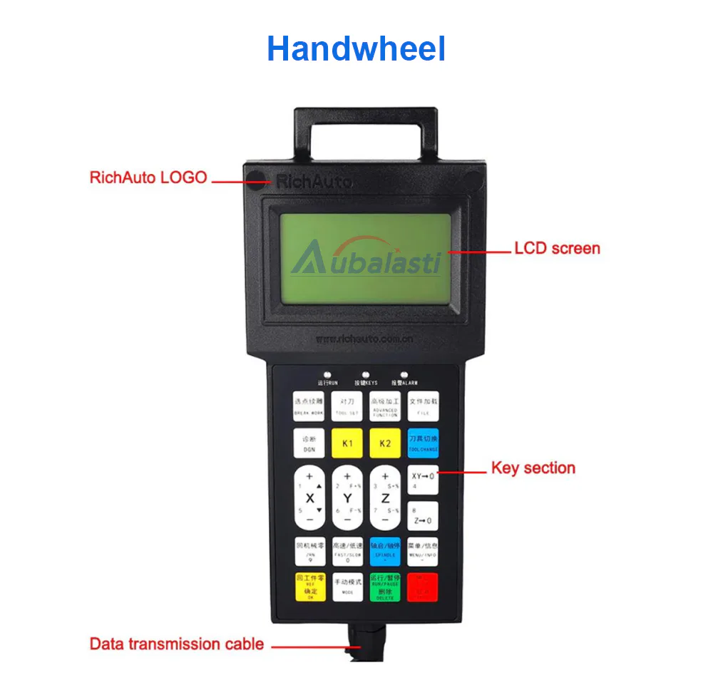 TEBAK CNC DSP Controller F131 Support Servo and Stepper 3Axis Engraving Motion Control System Replace A11 B51 view 3