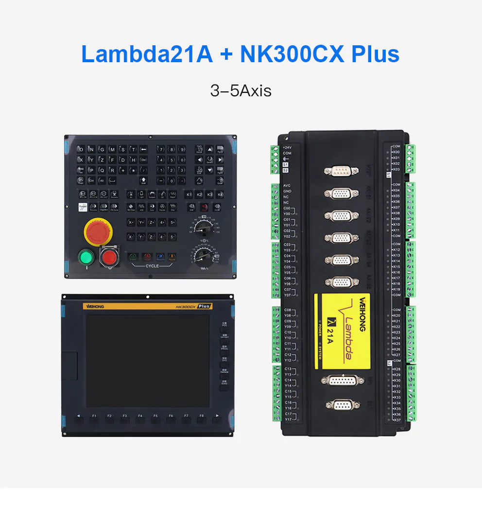 TEBAK Laser Control System Pulse Lambda 21A+NK300CX Plus 3-5Axis Lambda21E Bus for Water Cutter & Wood Cutter view 2