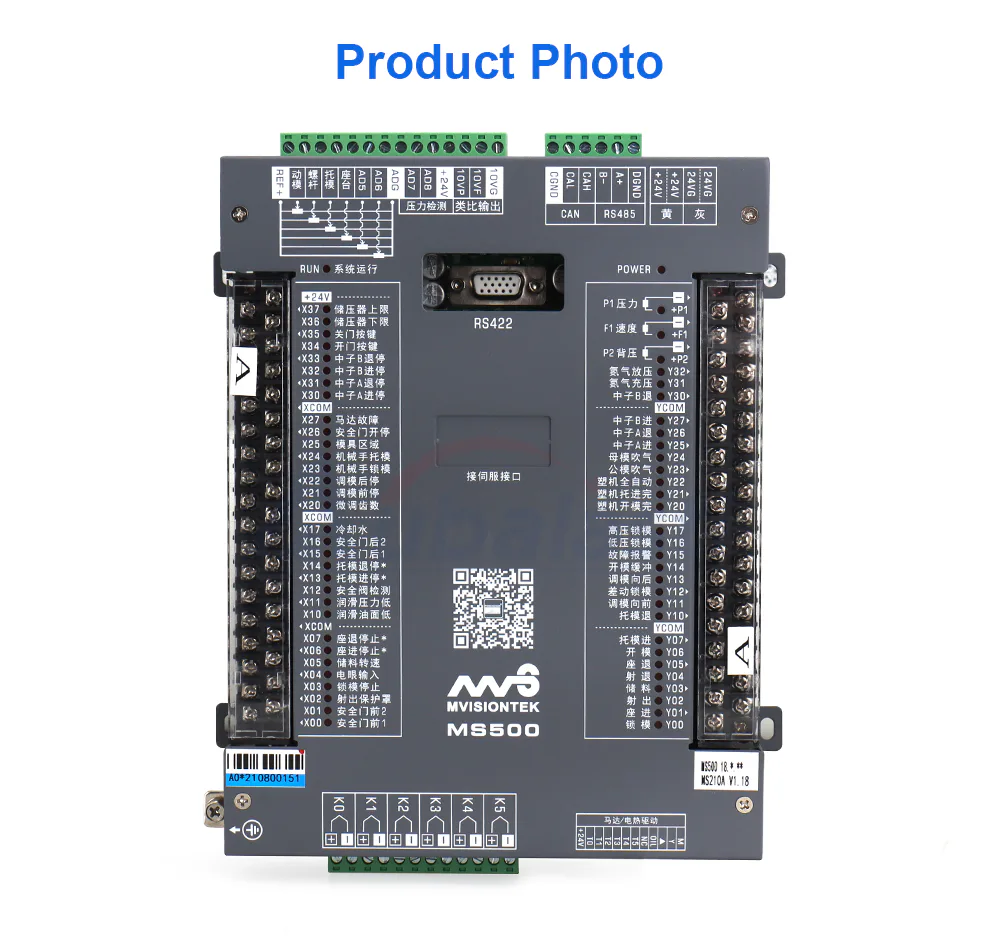 TEBAK Injection Molding Machine Control System MS700 MS300 MS500+MS210A 7inch Color Screen view 3