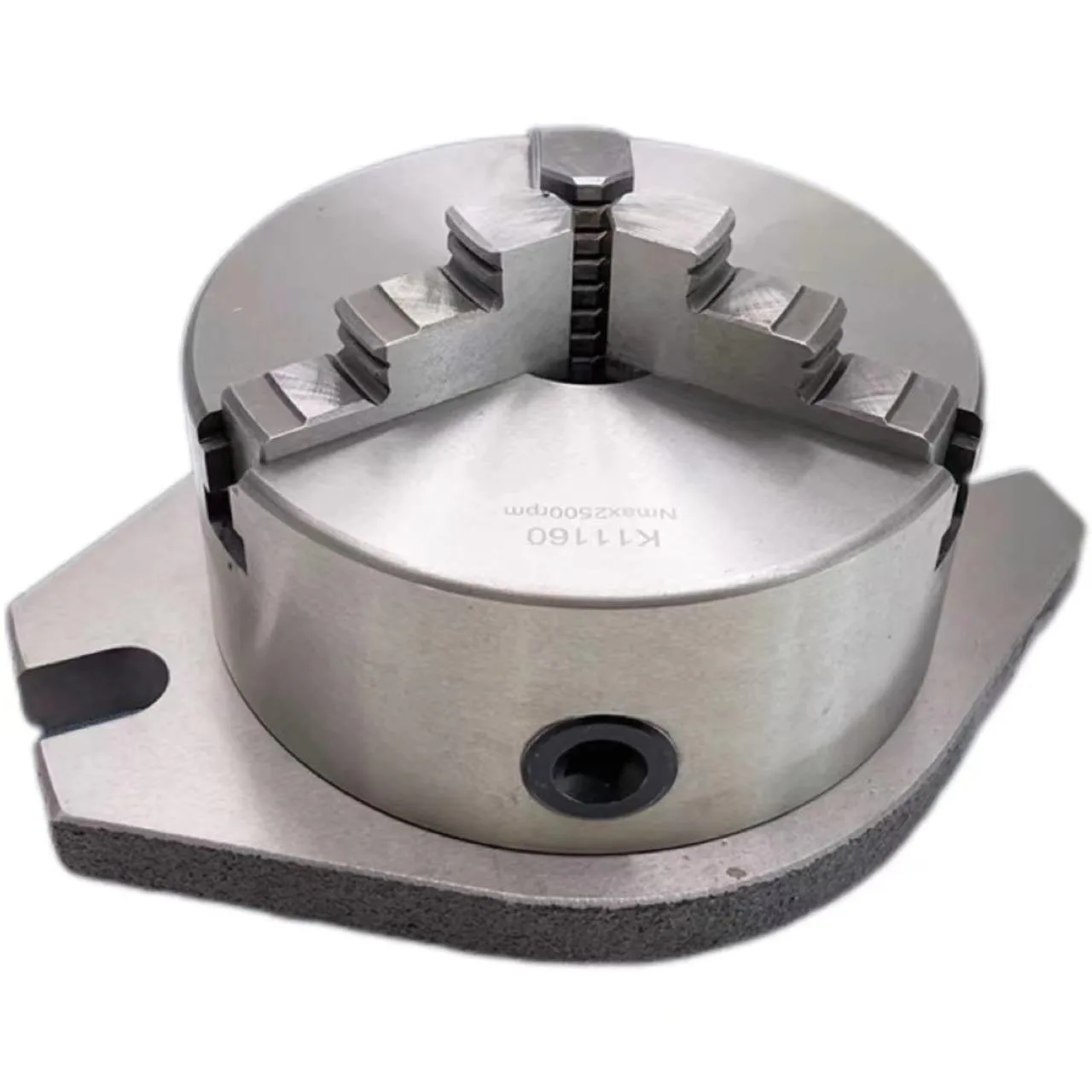 TEBAK Self-Centered K11 3-Jaw Manual Lathe Chuck Steel Hard Rotating Tool for CNC Machine