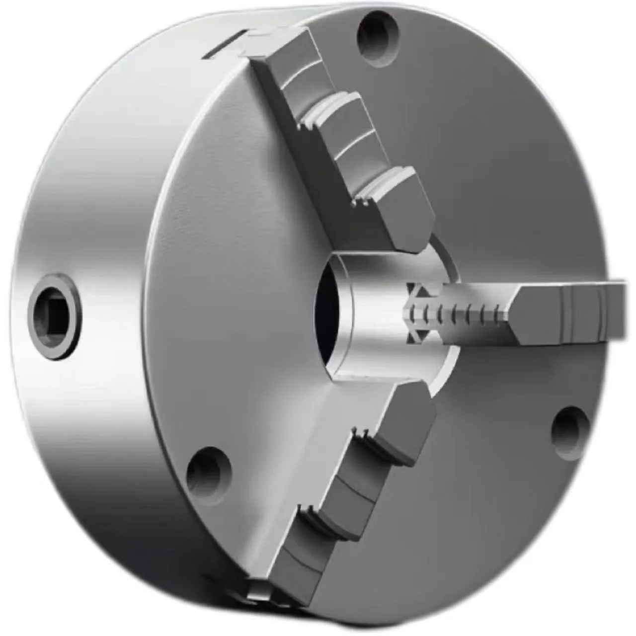 TEBAK Self-Centered K11 3-Jaw Manual Lathe Chuck Steel Hard Rotating Tool for CNC Machine view 6