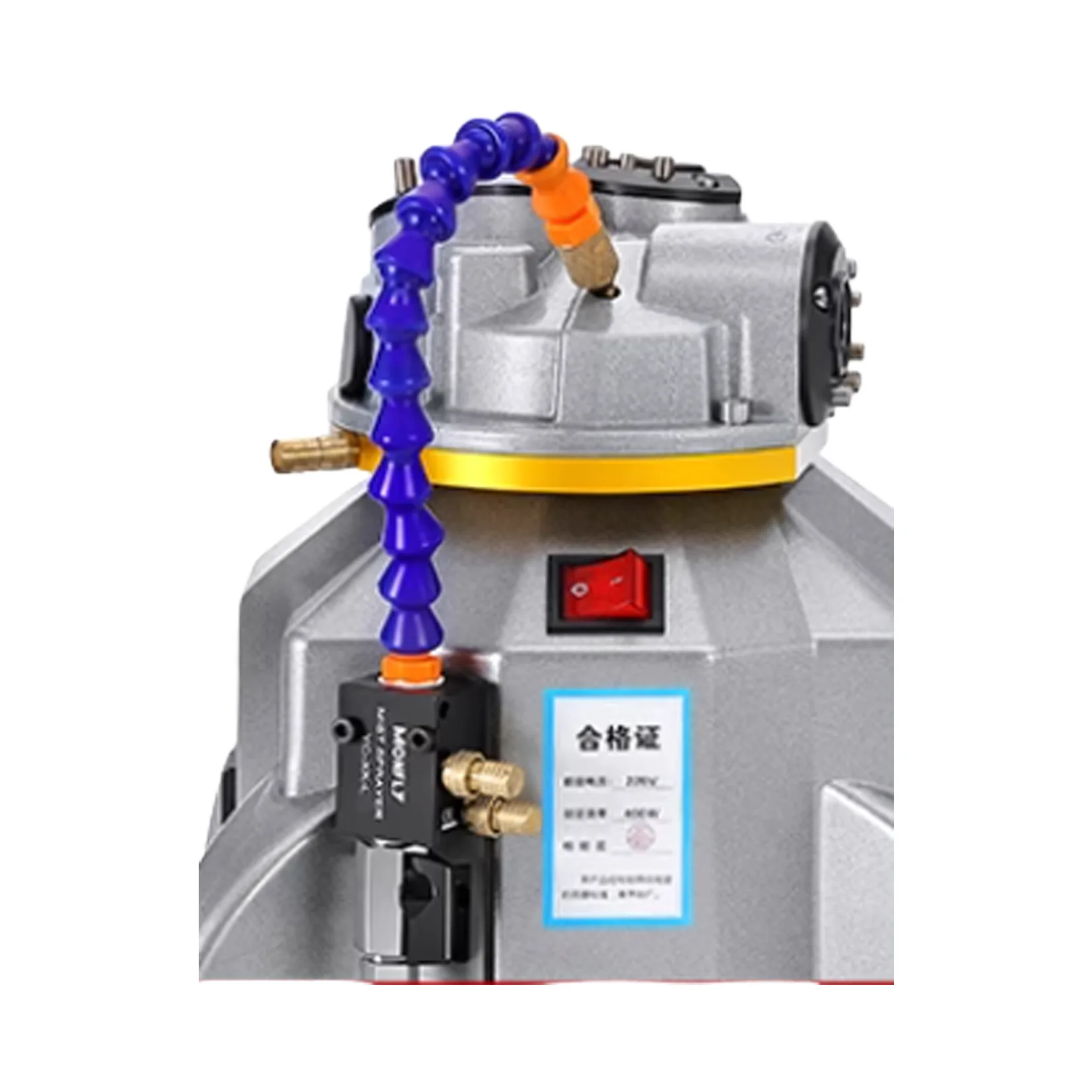 TEBAK Portable Easy-to-Operate End Mill Grinding Machine with Essential Motor Component Abrasive Disc for End Mill Sharpening