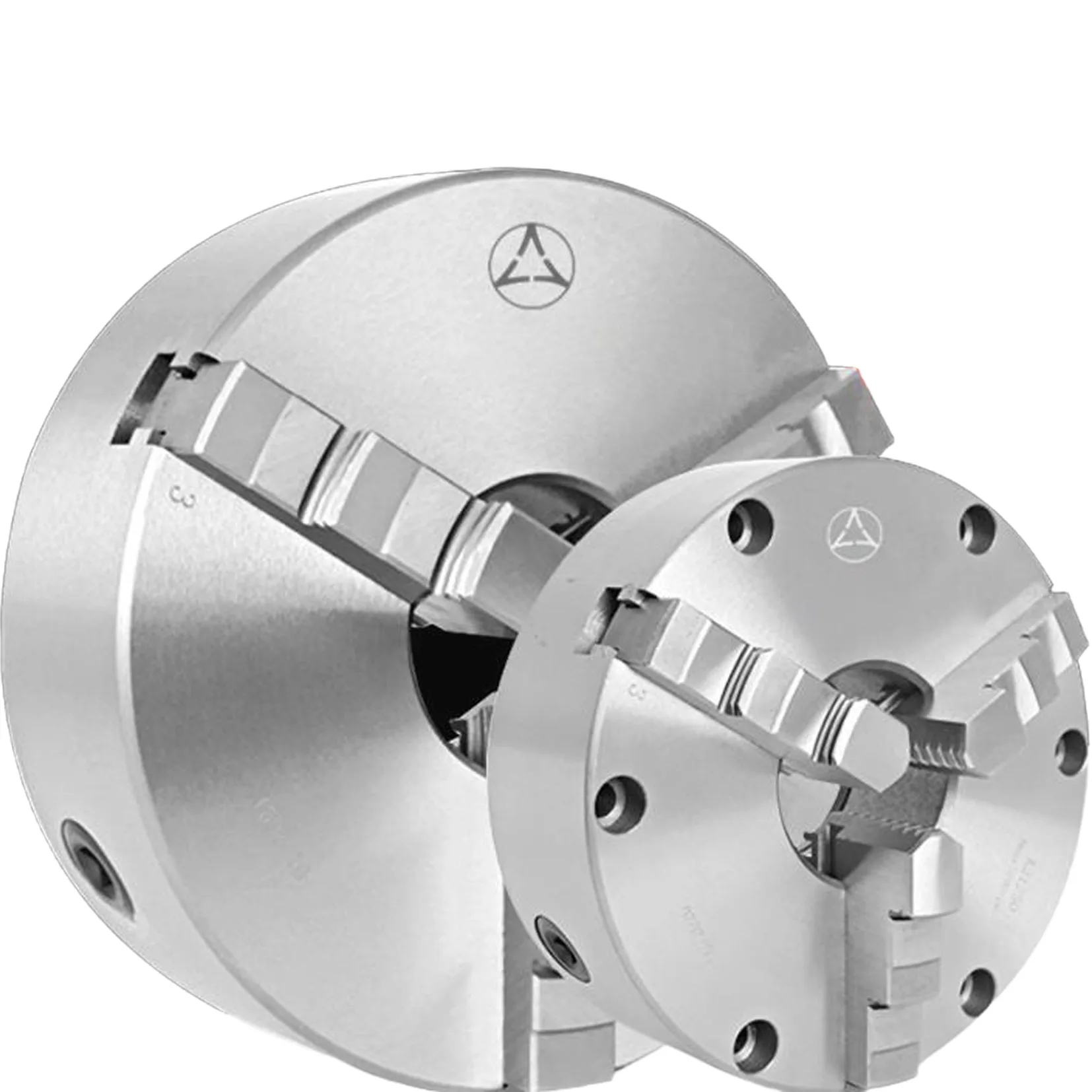 TEBAK K11 Series 3 Jaw Pneumatic Chuck Manual 1/2'' Universal 160mm Lathe Drill Chuck Steel Construction view 5