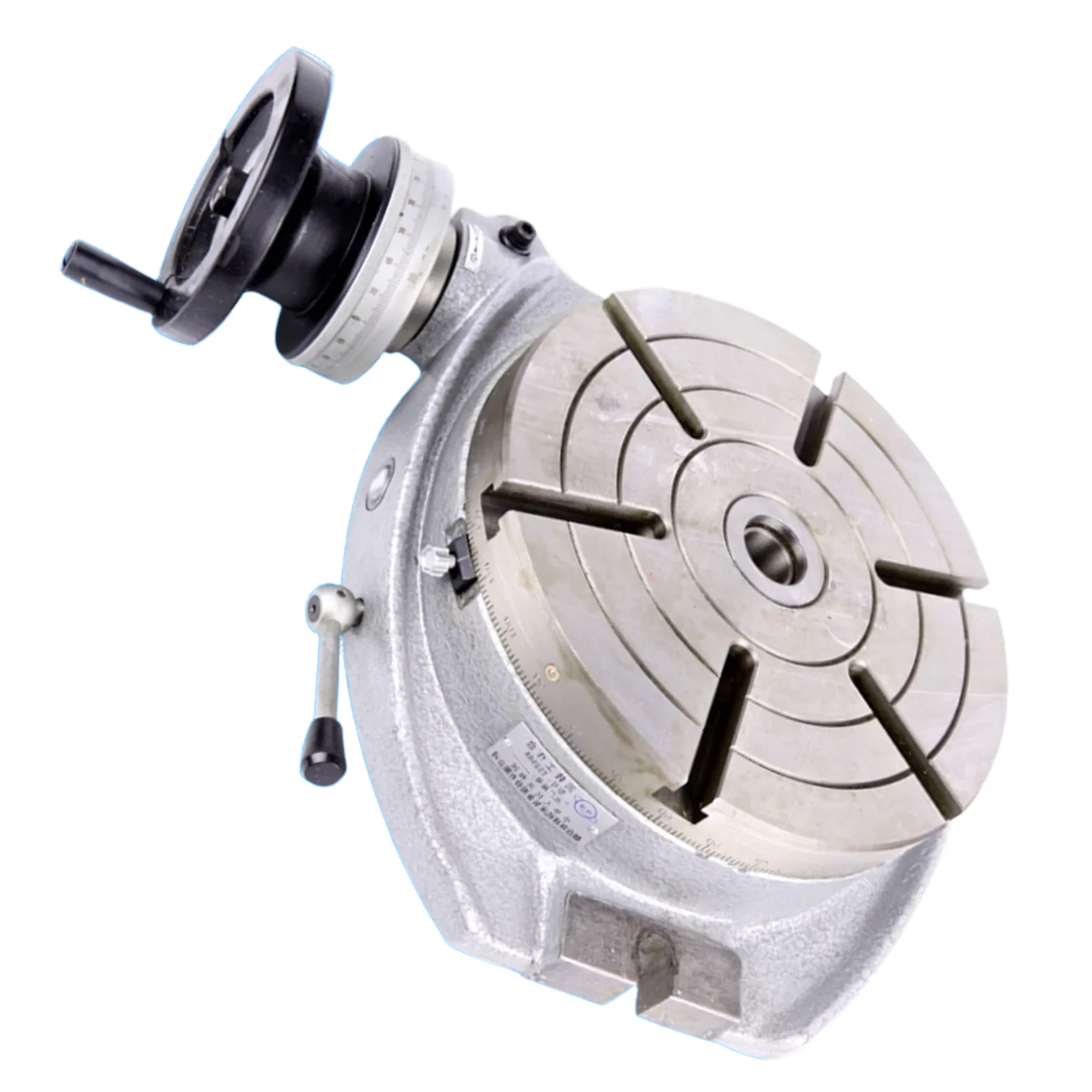 TEBAK TS160A Accessory Rotary Indexing Dial Horizontal Fixed Scale Table for CNC Milling Machine Machine Tools Tool view 4