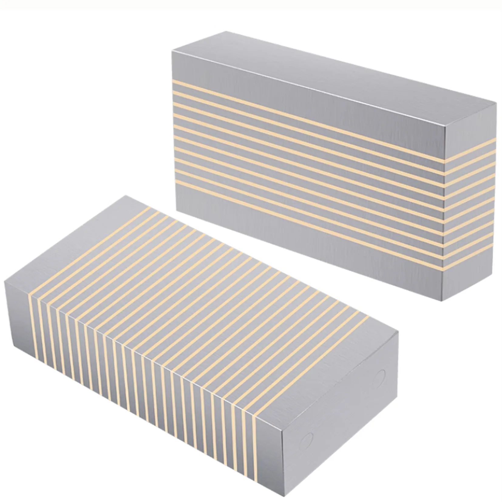 TEBAK Lathe Magnetic Guide Block Fine-pitch Suction Cup Over-magnetizer V-shaped Over-magnet Block view 6
