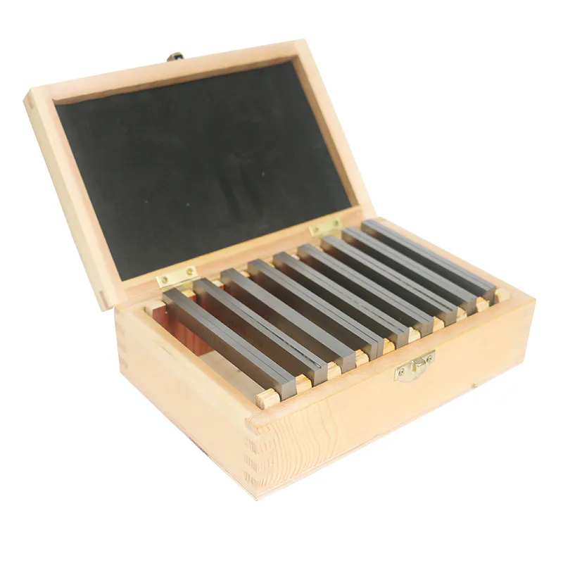 TEBAK Precision Parallel Set Block CNC Machine 9 Pairs 4*150 6*150 8*150 10*200 8*200 Pad Gauge Block for Milling Machine