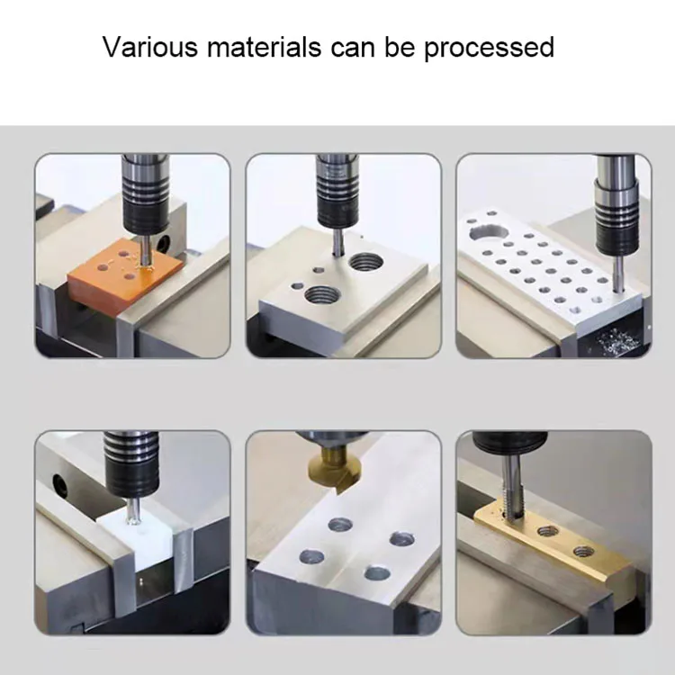 TEBAK M3-M20 Automatic CNC Servo Electric Pillar Drilling Machine with Movable Arm Smart Touch Screen New High Productivity Motor Gear view 3