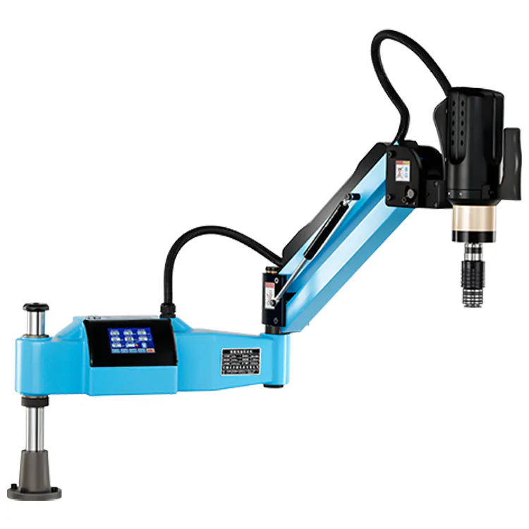 TEBAK Hot Selling Vertical Electric Tapping Machine M3-M16 Thread Drilling & Tapping with Flexible Arm view 3