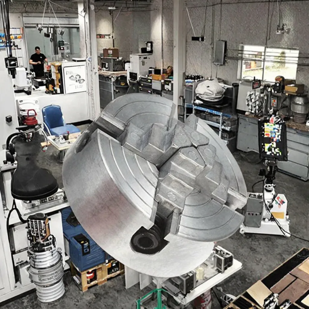 TEBAK 4-Jaw Chuck for CNC Lathe Machine view 4
