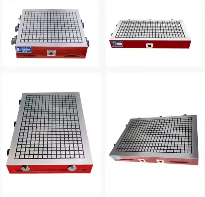 TEBAK 1000*400mm 400*500mm 200*500mm CNC Electro Best Selling Permanent Magnetic Chuck Powerful Permanent Magnet Chuck for Grinding view 4