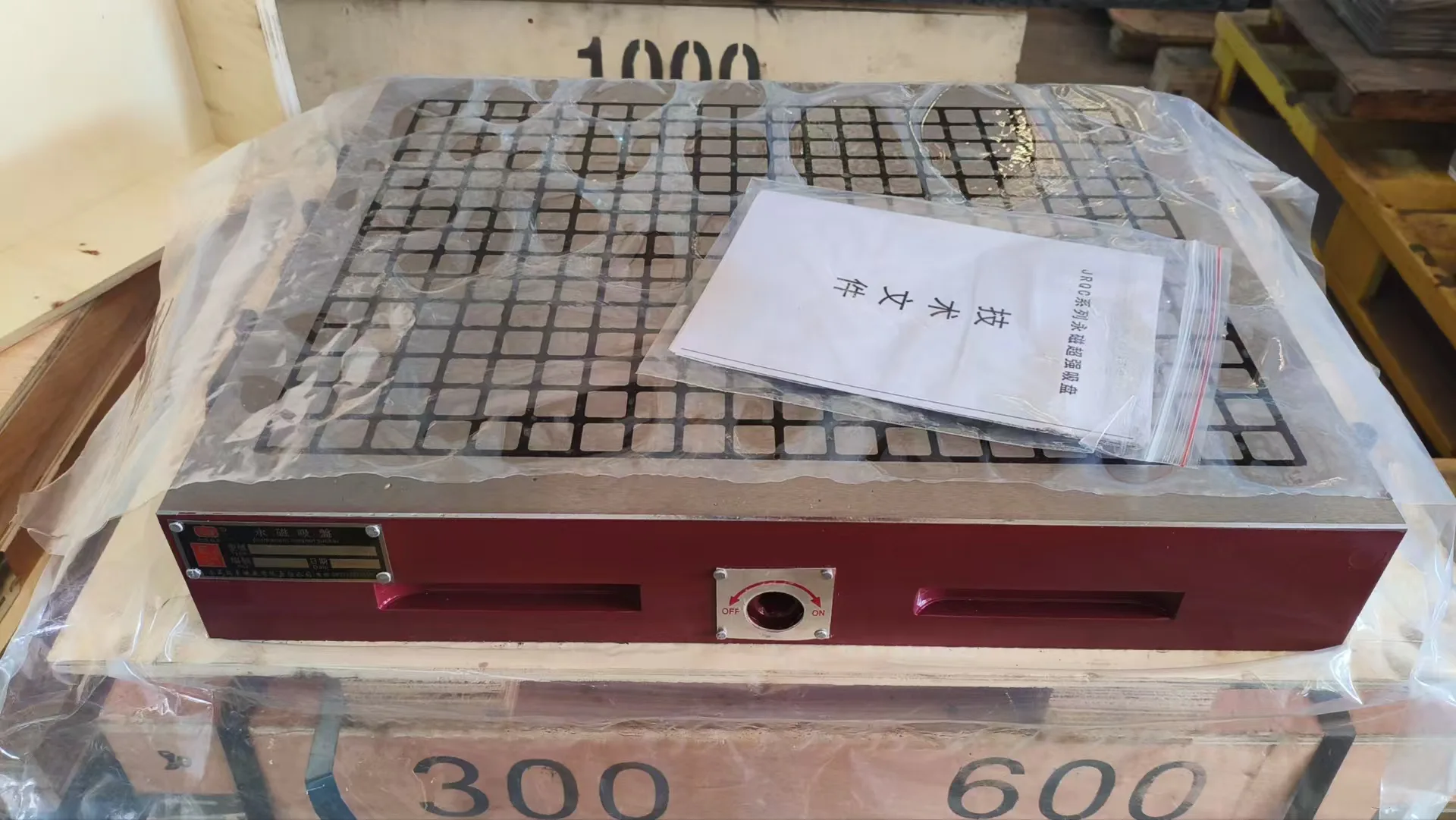 TEBAK 1000*400mm 400*500mm 200*500mm CNC Electro Best Selling Permanent Magnetic Chuck Powerful Permanent Magnet Chuck for Grinding view 3
