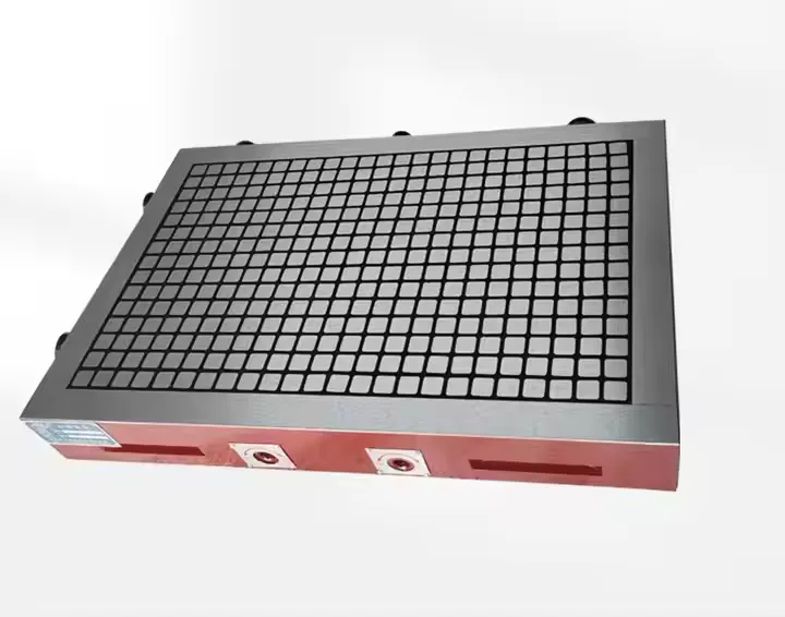 TEBAK 1000*400mm 400*500mm 200*500mm CNC Electro Best Selling Permanent Magnetic Chuck Powerful Permanent Magnet Chuck for Grinding view 5