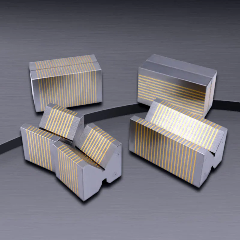 TEBAK Grinding Guide Magnet Block Long Magnetic Chuck Blocks Magnetic Chuck Parallels F35A / F35B/ F36V / F37V view 6