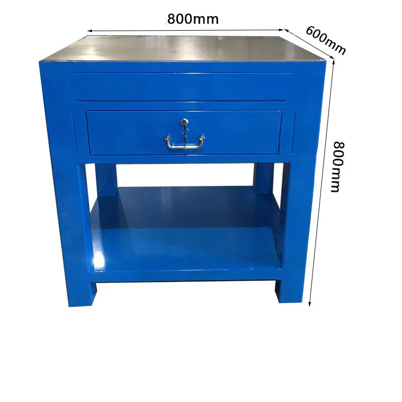TEBAK Customized Heavy-Duty Water Milled Steel Workbenches Welding Tables Flying Mold Stations Vises for Workshop Repair Tool Cabinets